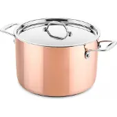 Ducq Kookpan Copper Hoog 24 cm