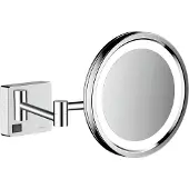 Hansgrohe Addstoris make-up spiegel led 3x vergroting chroom 41790000