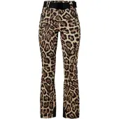 Goldbergh Minou Softshell Broek Dames Bruin dessin L/40