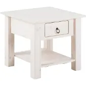 Loft 24 Ines-Salontafel - 1-Lade - Wit Grenen