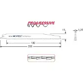 Rotec Reciprozagen RC350 / 3456XF (VPE 25 stuks) - 5250355