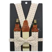 Sir Redman Bretels Combi Pack Dapper Dot Beige -