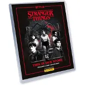 Panini Stranger Things-verzamelkaarten Starter Pack 1 map met 3 hoesjes en 1 kaart in beperkte oplage Franstalige Versie