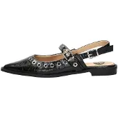 Sub55 - Slingback Zwartlak Maat 39