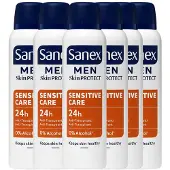 Sanex Men Skin Protect Sensitive Care – Anti-Transpirant Spray – 150 ml – 6-Pack