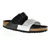 Birkenstock Arizona Split Black White Zwart Voetbed maat 35