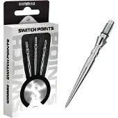 Winmau Switch Point Groove Silver 40 mm