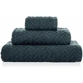 Sorema - Handdoek - Chevron - Storm - 50x100cm