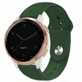 IMoshion Siliconen Sport bandje - Universeel 18 mm aansluiting - Donkergroen