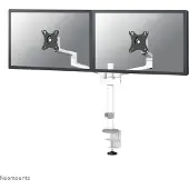 NeoMounts NEXT Lite DS60-425WH2 Monitorarm voor 17-27" schermen - Wit