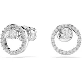 Swarovski Oorbellen 'Constella' zilver / transparant
