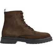 Tommy Hilfiger Veterschoenen Veterboot Suede Bruin