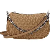 Michael Kors Bruine Stof Handtas