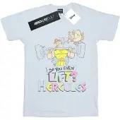 Disney Heren Hercules Lift je wel? T-shirt (Wit)