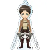Sakami Merchandise Attack on Titan Acrylic Keychain Eren Holographic 8 cm
