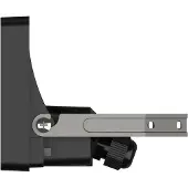 Theben LED-buitenwandspot theLeda B20 dual, zwart, IP65, zwart, Aluminium, LED buitenlamp