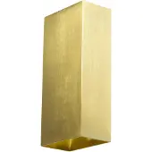 Expo ETH David wandlamp 2x GU10 goud - messing