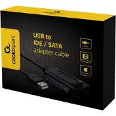 Gembird USB-A naar SATA/IDE adapter voor 2,5'' en 3,5'' HDD's/SSD's - USB2.0