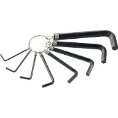 Kwb Inbussleutel 2 mm, 2.5 mm, 3 mm, 4 mm, 5 mm, 6 mm, 8 mm, 10 mm 8-delig