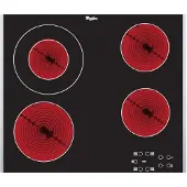 Whirlpool AKT 8130 BA - Keramisch kookplaat - ZWart