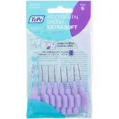 Tepe Interdentale Ragers Extra Soft 1.1 mm lila - 8 stuks