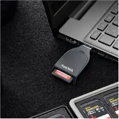 SanDisk QuickFlow USB-A SD Card Reader | Geheugenkaartlezer