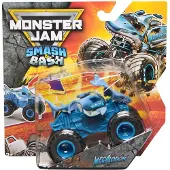 Spin Master - Smash & Bash Megalodon repareerbare metalen monstertruck op een schaal van 1:64