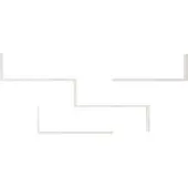 En.casa Wandrek Vepinshul set van 3 wit []