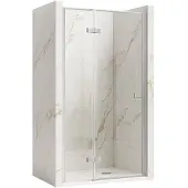 REA Atlas 80 Regs- Douchedeur - Chroom - 0,6X80X200Cm