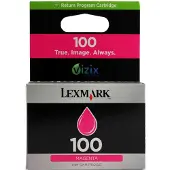 Lexmark 14N0901 inkt cartridge magenta nr. 100 (origineel)