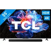 TCL 55" LED P61K 4K (2025) + S45H 2.0 Barre de Son