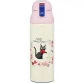 Skater Ghibli - Kiki's Vliegende Koeriersdienst - Jiji Bloemenkrans Thermosfles 500ml