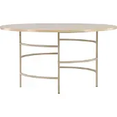 Venture Home Copenhagen eetkamertafel Ø140cm whitewash.
