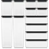 Bodum Voorraadpot Canteen Black (Set van 12)