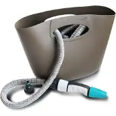 G.F. GF Aquapop 15 m uitrekbare slang in tas Grey