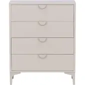 Venture Home Piring kommode 4 lades beige.
