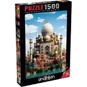AnaTolian Puzzel - Tac Mahal, 1500 Stukjes Puzzel, #4579
