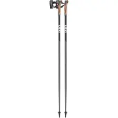 LEKI Nordic Walking stok Response Dark Anthracite Black White 125 cm