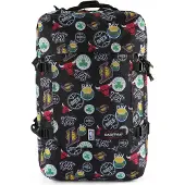 Eastpak Weekendtas 'Travelpack' gemengde kleuren / zwart