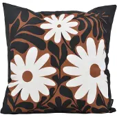 Gek op kussens! Sierkussen abstract daisies | 45 x 45 cm | katoen/polyester