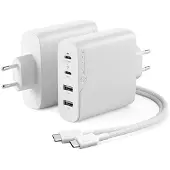 Alogic Rapid Power USB-laadstation 100 W USB-C, USB-A USB PD Wit Binnen USB Power Delivery (USB-PD)