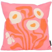 Gek op kussens! Pink garden | 45 x 45 cm | kussenhoes | katoen/linnen