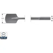 Rotec SDS-MAX Schopbeitel 135x400mm - 2151030