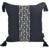 Gek op kussens! Boho kaya black | 40 x 40 cm | kussenhoes | katoen