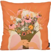 Gek op kussens! Bouquet | 45 x 45 cm | kussenhoes | katoen/linnen