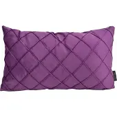 NOVÉE Velvet Cross Paars Kussenhoes | Fluweel/Polyester | 30 x 50 cm