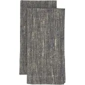Himla Maya servet - 6 stuks - Naturel/Navy