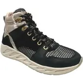Twins 324706 Wijdte 5 Veterschoenen | Maat 37 Meisjes Zwart
