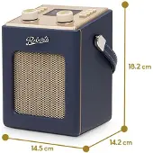 Roberts Radio Revival Mini 2 Donkerblauw