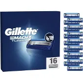 Gillette Mach3 Base Turbo Scheermesjes - 16 Navulmesjes